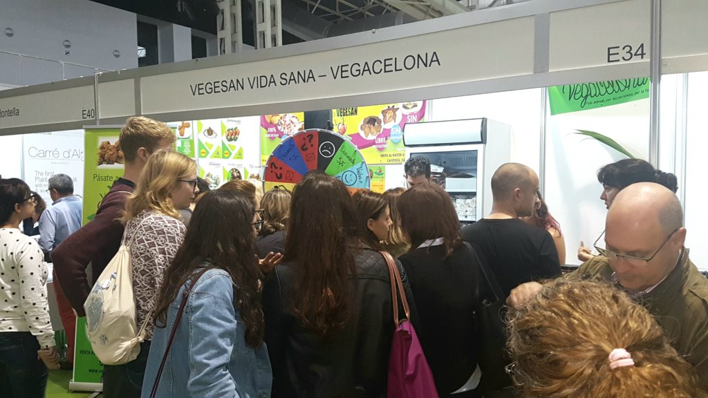 Vegesan en el Veggie World de Barcelona